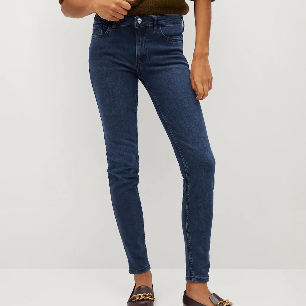 MANGO Skinny Push Up Jeans Size 2